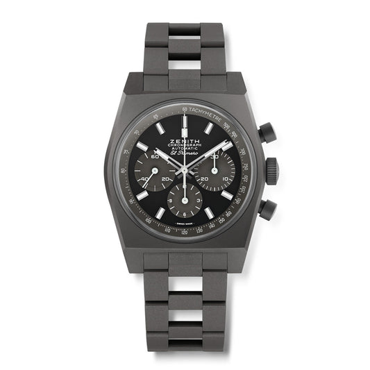 クロノマスター リバイバル シャドウ 自動巻 37mm 97.T384.4061/21.M384