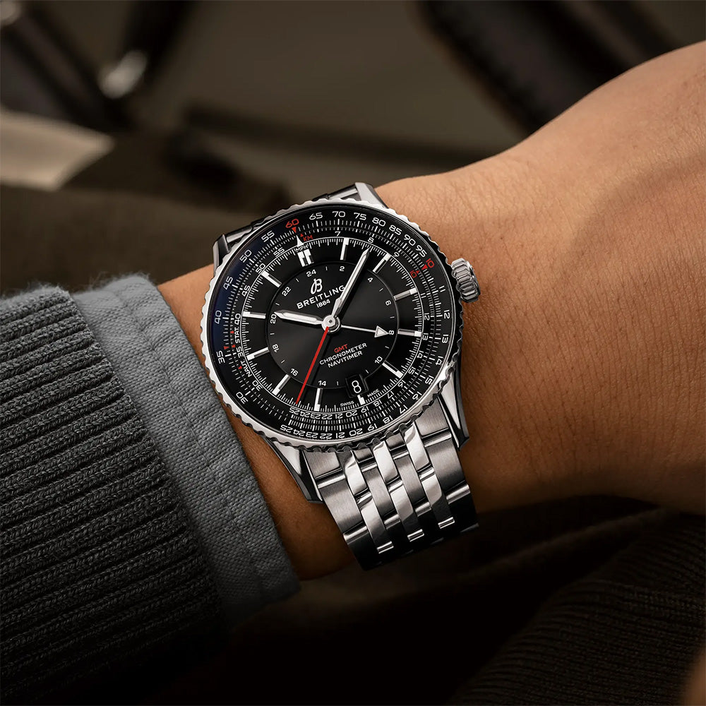 ナビタイマー オートマチック GMT 41mm 自動巻 A32310251B1A1