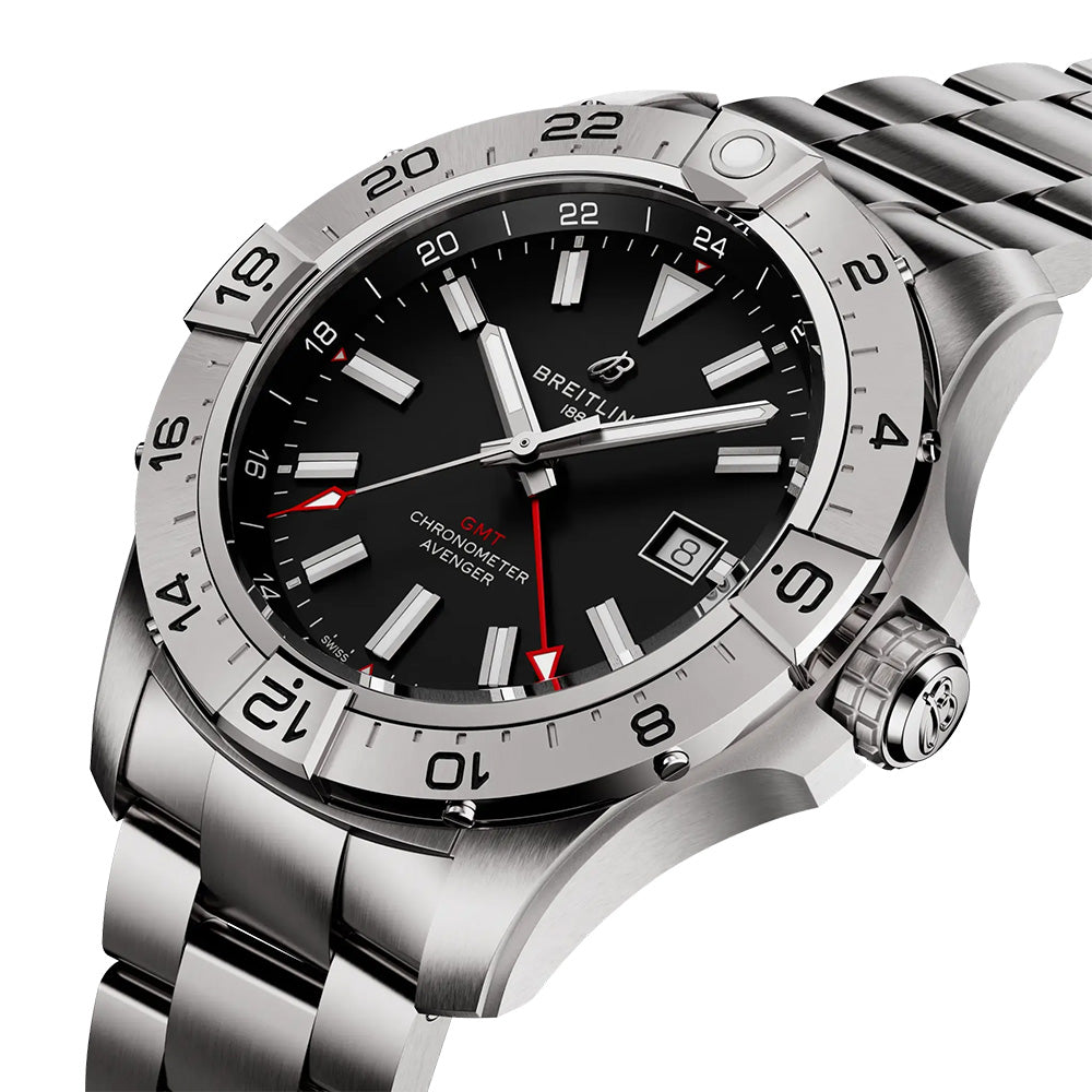 アベンジャー オートマチック GMT 44mm 自動巻 A32320101B1A1