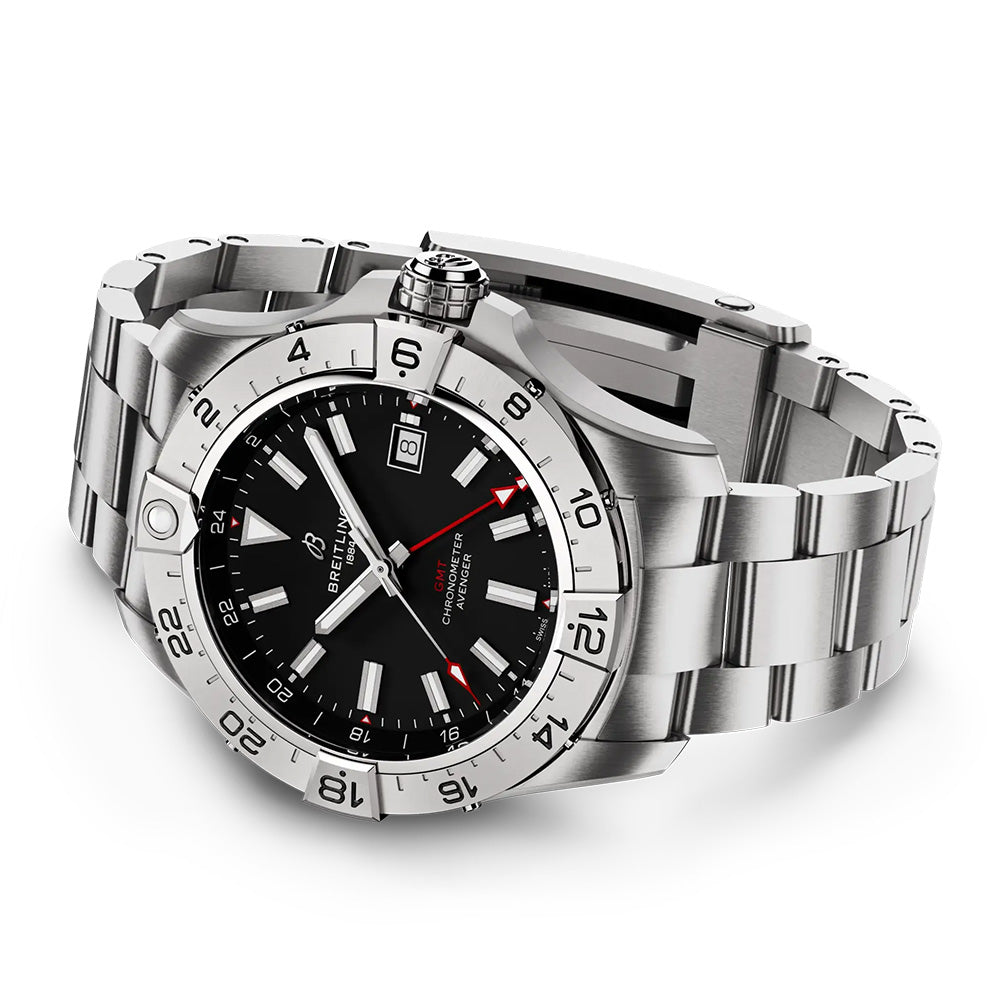 アベンジャー オートマチック GMT 44mm 自動巻 A32320101B1A1