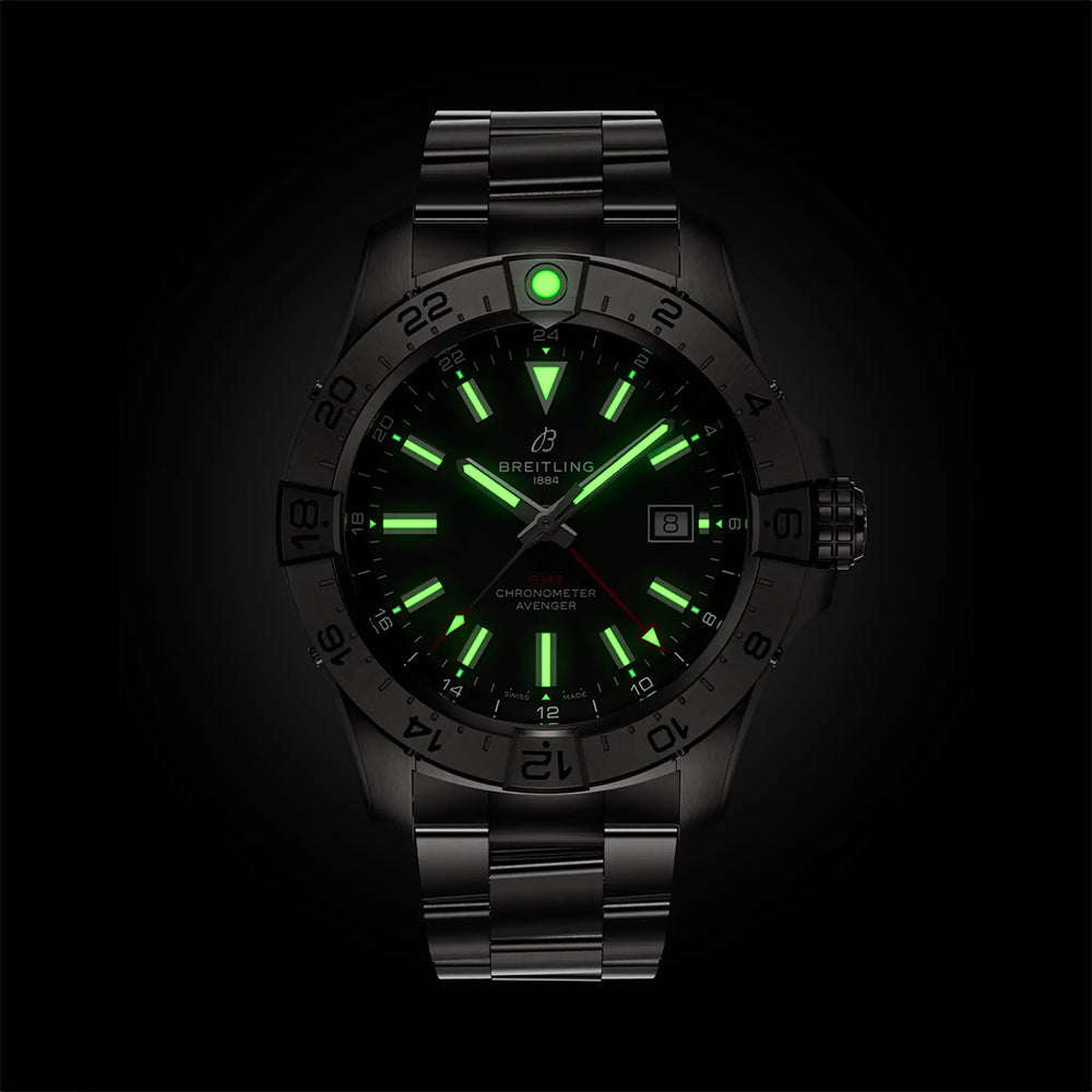 アベンジャー オートマチック GMT 44mm 自動巻 A32320101B1A1