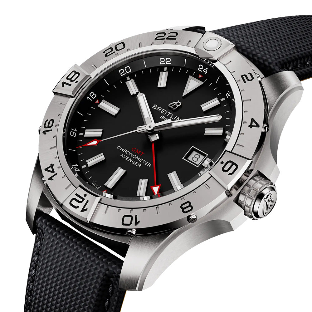 アベンジャー オートマチック GMT 44mm 自動巻 A32320101B1X1