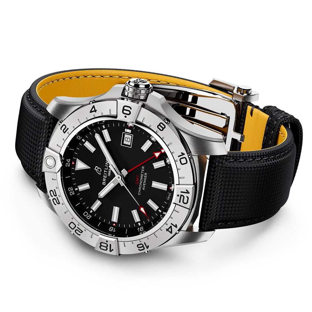 アベンジャー オートマチック GMT 44mm 自動巻 A32320101B1X1