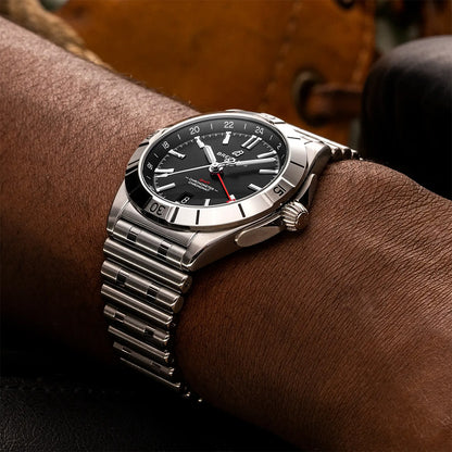 クロノマット オートマチック GMT 40mm 自動巻 A32398101B1A1