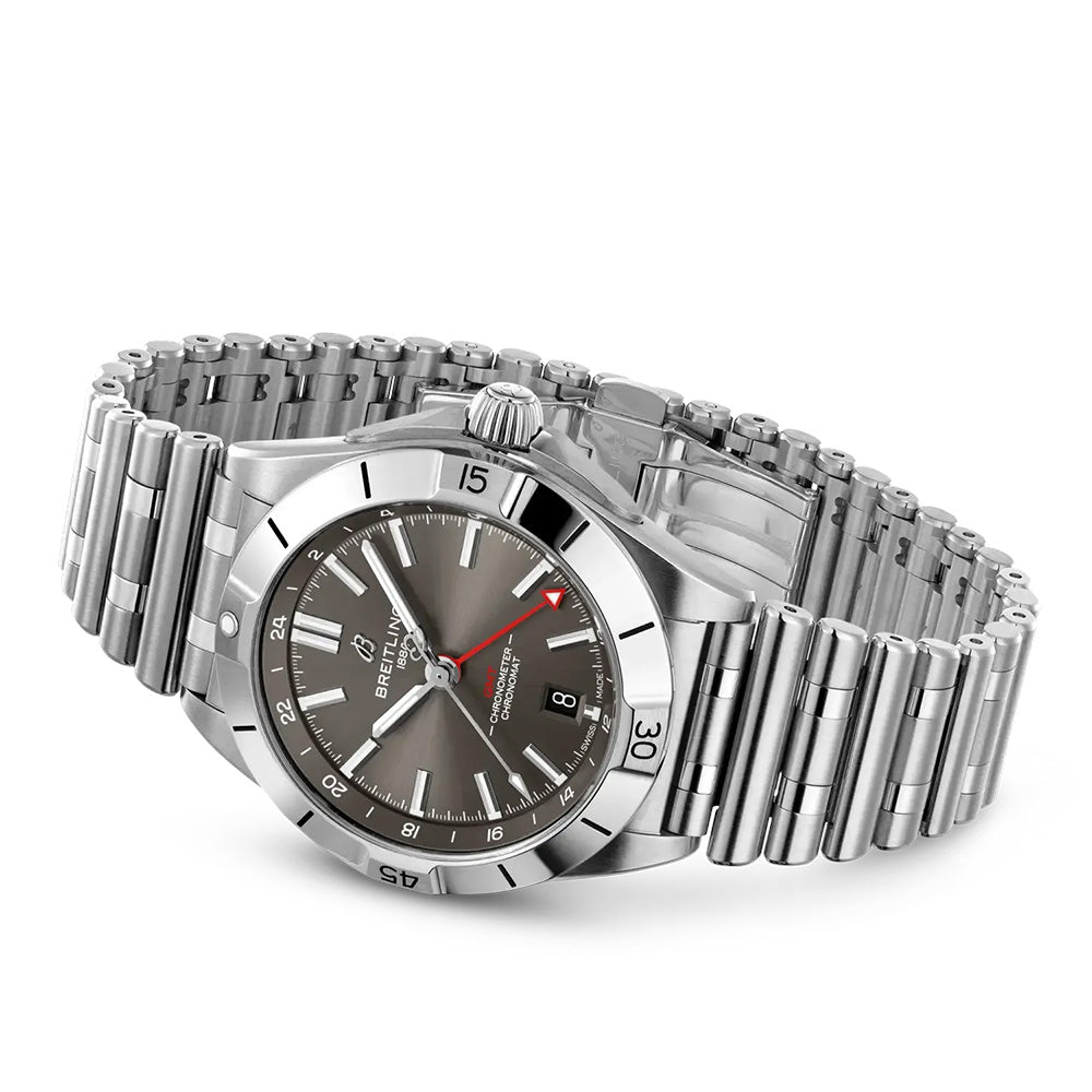 生産終了 クロノマット オートマチック GMT 40mm 自動巻 A32398101M1A1