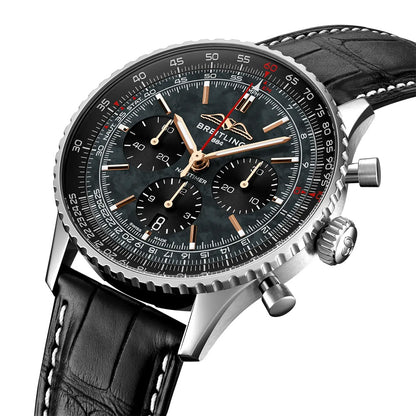 ナビタイマー B01 クロノグラフ ジャパン エディション 43mm 自動巻 AB01381G1B1P1