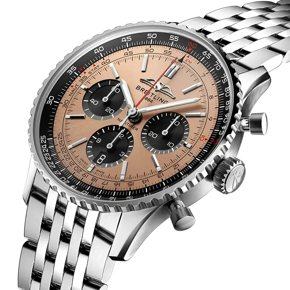 ナビタイマー B01 クロノグラフ 43mm 自動巻 AB0138241K1A1