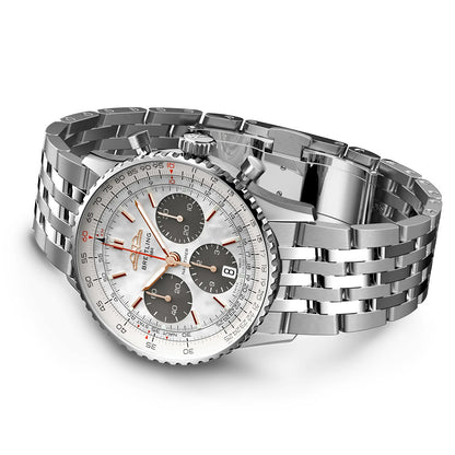 ナビタイマー B01 クロノグラフ 41 ジャパン エディション 41mm 自動巻 AB0139211A1A1