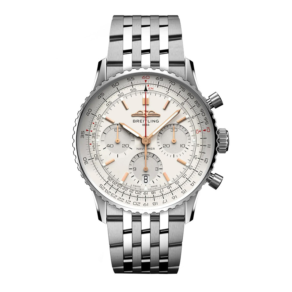 ナビタイマー B01 クロノグラフ 41mm 自動巻 AB0139211G1A1