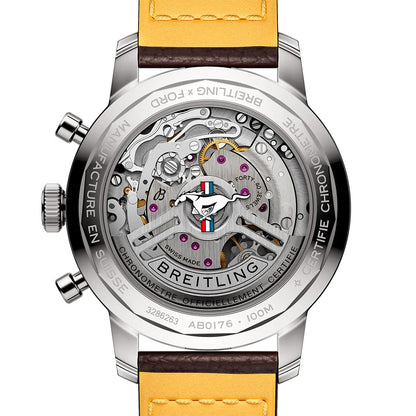 トップタイム B01 フォード マスタング 41mm 自動巻 AB01762A1L1X1
