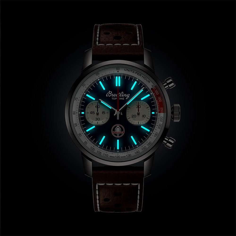 トップタイム B01 シェルビー コブラ 41mm 自動巻 AB01763A1C1X1