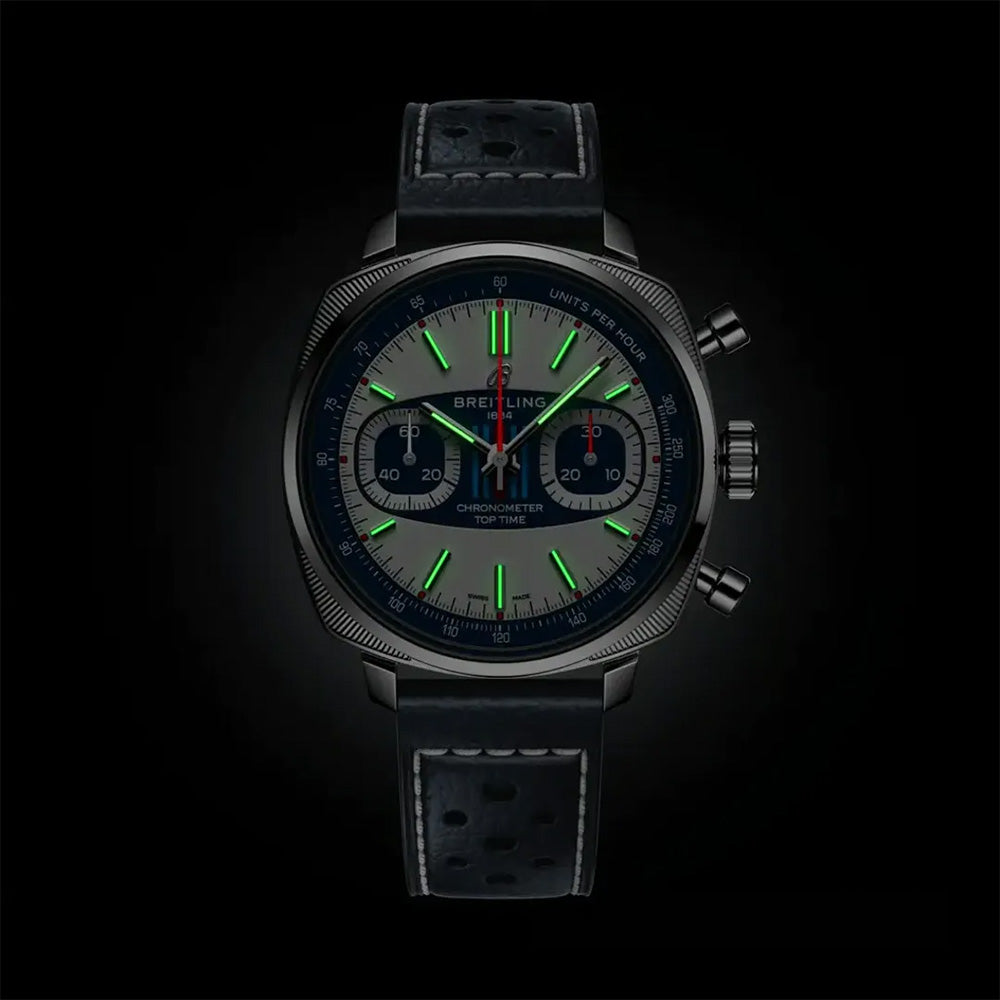 世界限定750本 トップタイム B01 レーシング 38mm 自動巻 AB01772A1G1X1