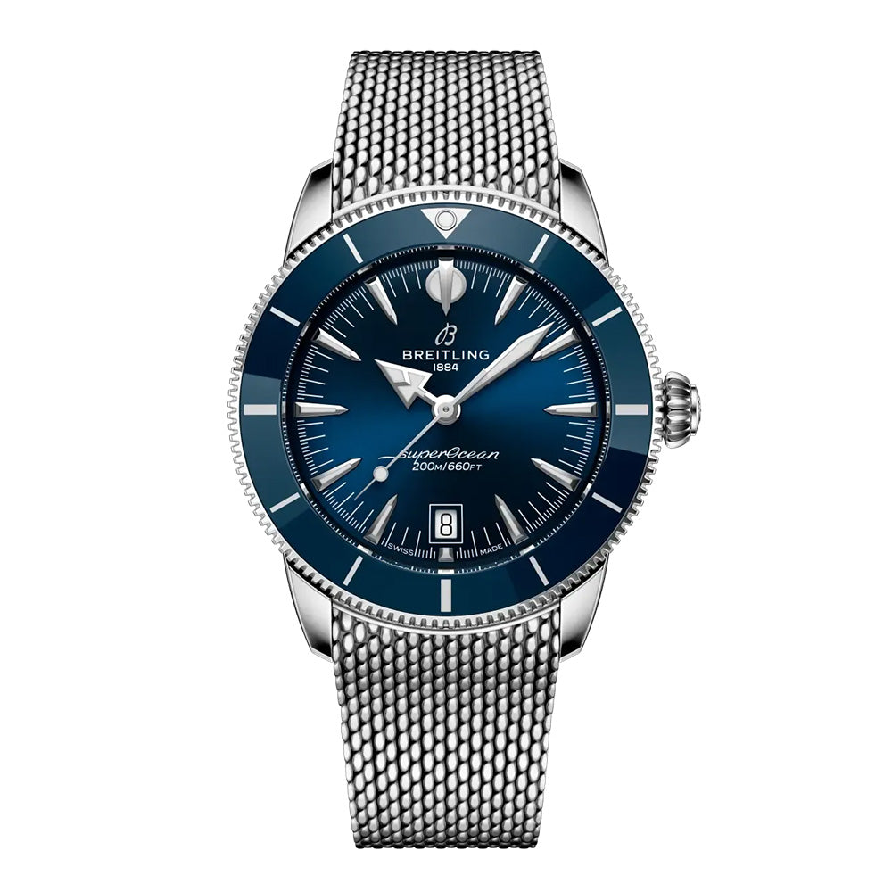 Breitling 自動巻き腕時計 ネイビー ブライトリング(BREITLING) 2026新作 野球日本代表・侍ジャパンを