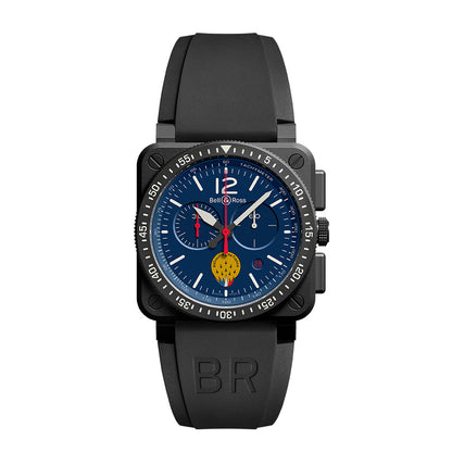 世界限定100本 BR-03 PATROUILLE DE FRANCE クォーツ 42mm BR03-PAF1-CA/SRB