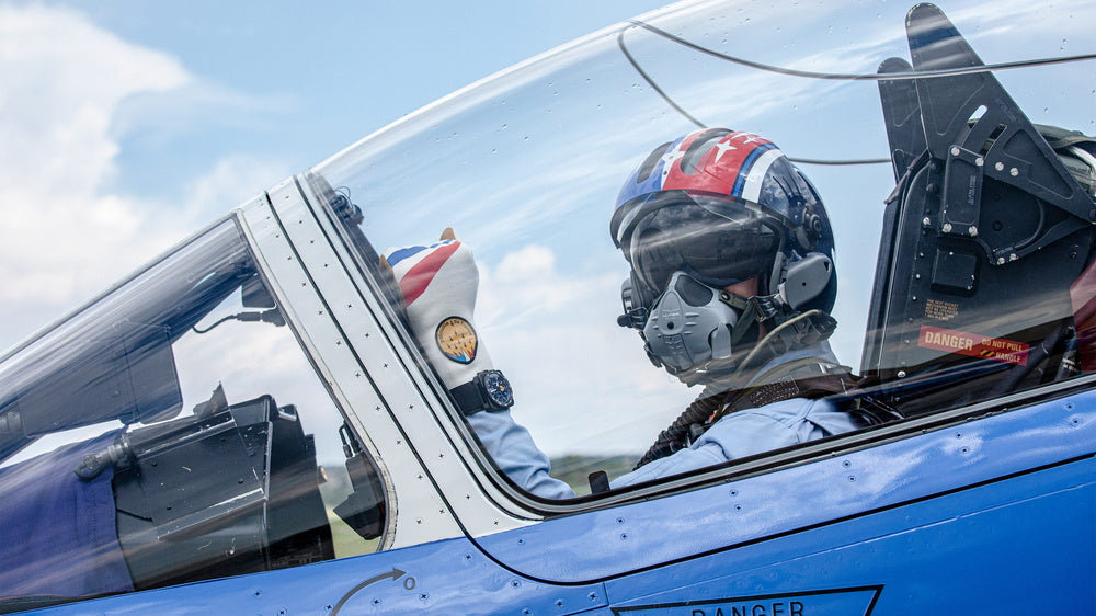 世界限定100本 BR-03 PATROUILLE DE FRANCE クォーツ 42mm BR03-PAF1-CA/SRB