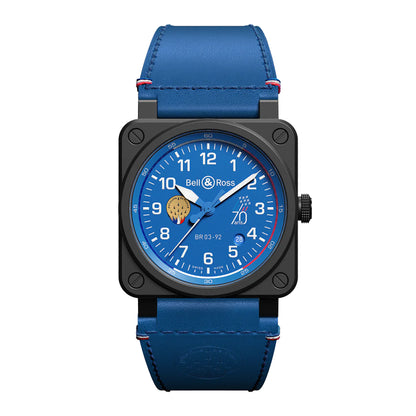 世界限定999本 BR-03 Patrouille de France 70th Anniversary 自動巻き 42mm BR0392-PAF7-CE/SCA