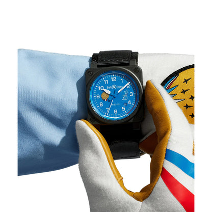 世界限定999本 BR-03 Patrouille de France 70th Anniversary 自動巻き 42mm BR0392-PAF7-CE/SCA