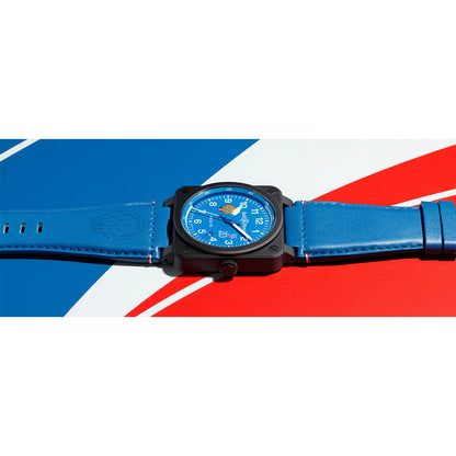 世界限定999本 BR-03 Patrouille de France 70th Anniversary 自動巻き 42mm BR0392-PAF7-CE/SCA