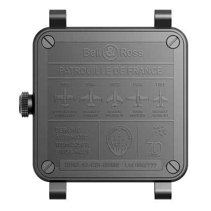 世界限定999本 BR-03 Patrouille de France 70th Anniversary 自動巻き 42mm BR0392-PAF7-CE/SCA