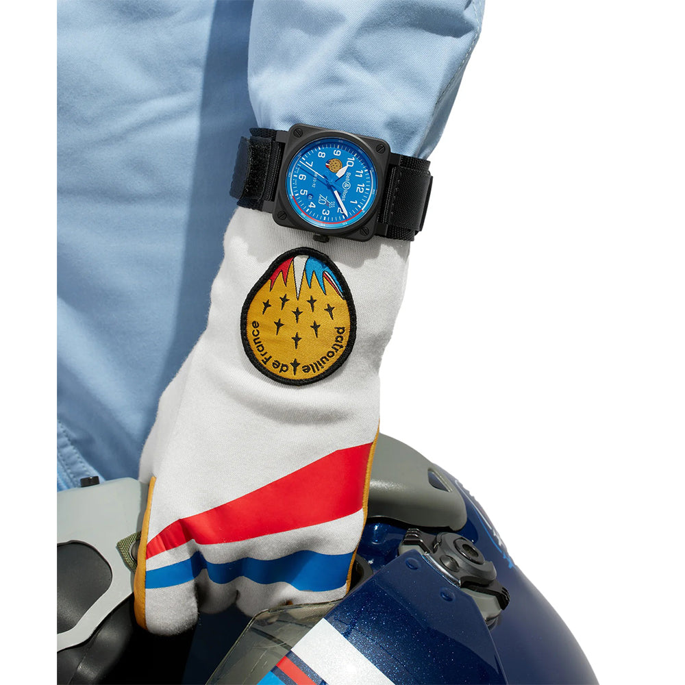 世界限定999本 BR-03 Patrouille de France 70th Anniversary 自動巻き 42mm BR0392-PAF7-CE/SCA