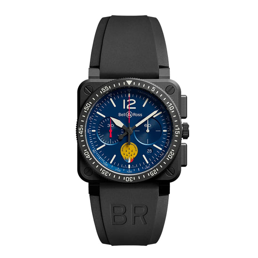 世界限定500本 BR 03-94 PATROUILLE DE FRANCE 自動巻き BR0394-PAF1-CE/SRB