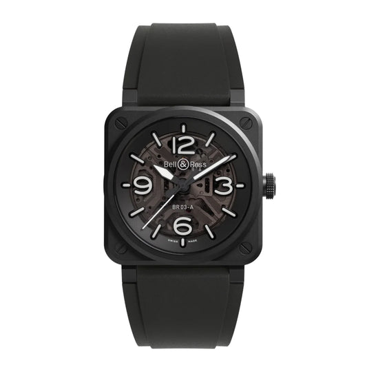BR-03 Skeleton Black Ceramic 自動巻き BR03A-BL-SKCE/SRB
