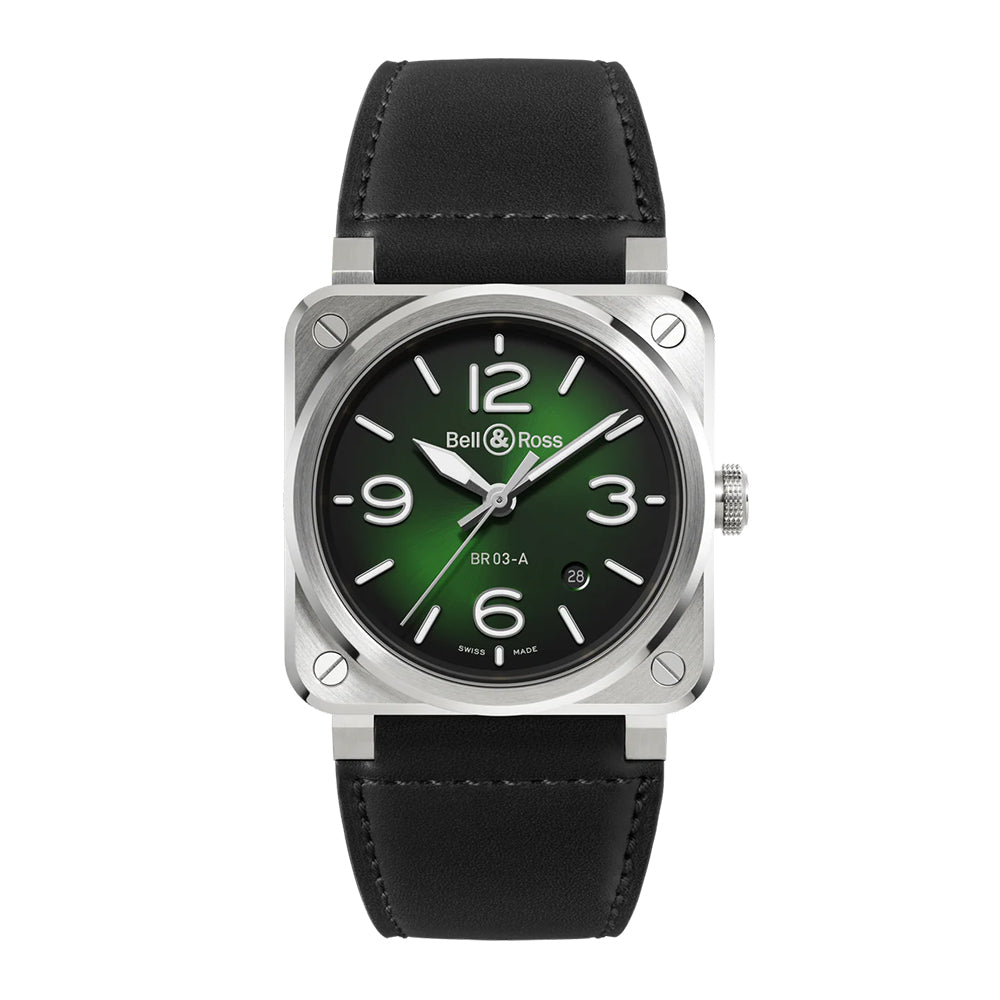 Bell & Ross BR 03 · Green Steel