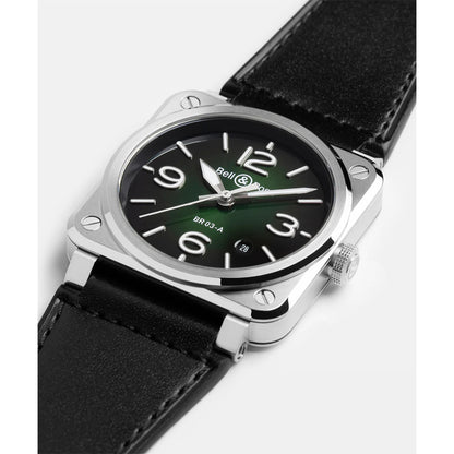 BR-03 Green Steel 41mm 自動巻き BR03A-GN-ST/SCA