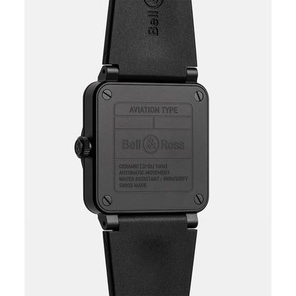 世界限定250本 BR-03 Skeleton Lum Ceramic 自動巻き 41mm BR03A-LM-SKCE/SRB