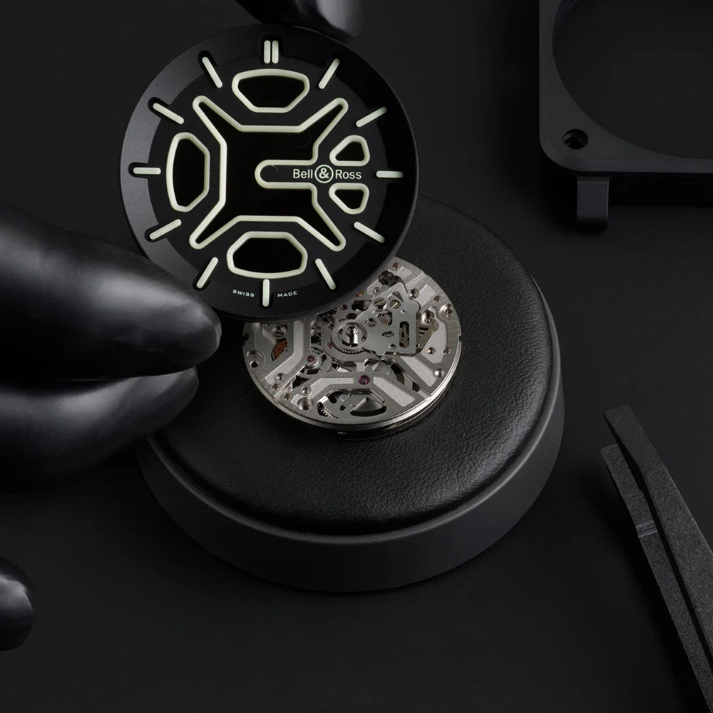 世界限定250本 BR-03 Skeleton Lum Ceramic 自動巻き 41mm BR03A-LM-SKCE/SRB