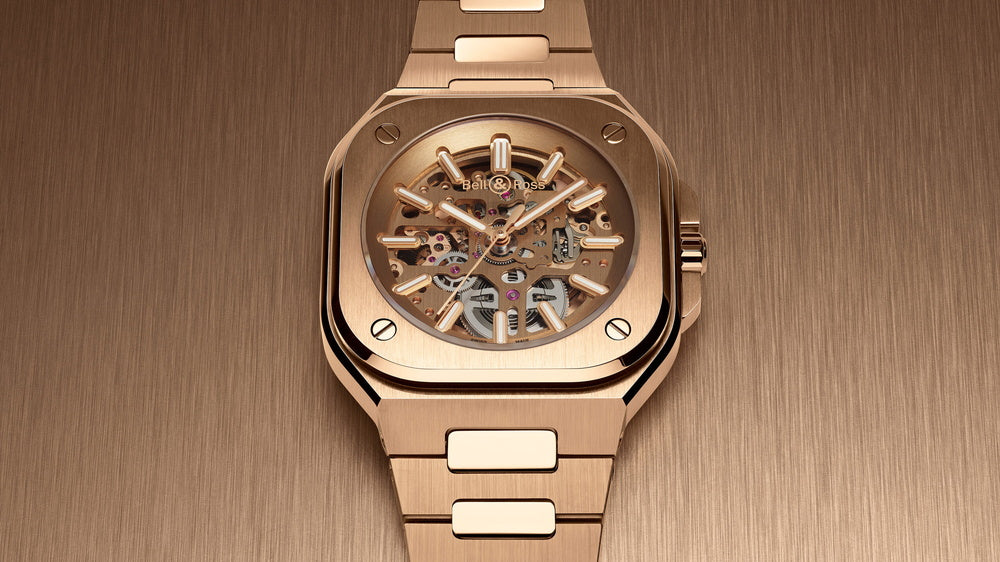 世界限定99本 BR-05 SKELETON GOLD 自動巻き 40mm  BR05A-PG-SK-PG/SPG