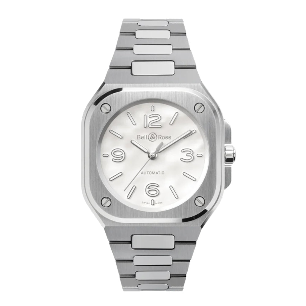 BR-05 36 mm Mother Of Pearl Steel 自動巻き BR05A-S-MP-ST/SST