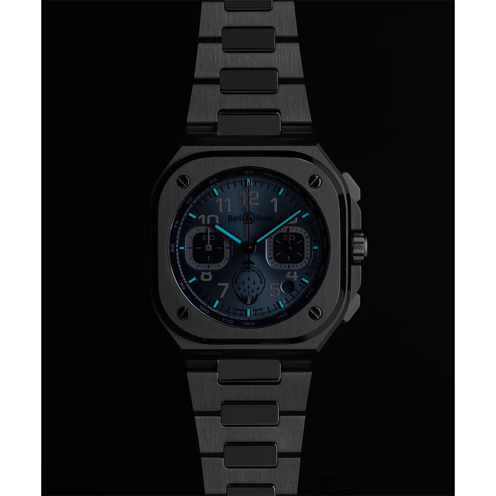 世界限定500本 BR-05 Chrono Patrouille de France 自動巻き 42mm BR05C-PAF-ST/SST