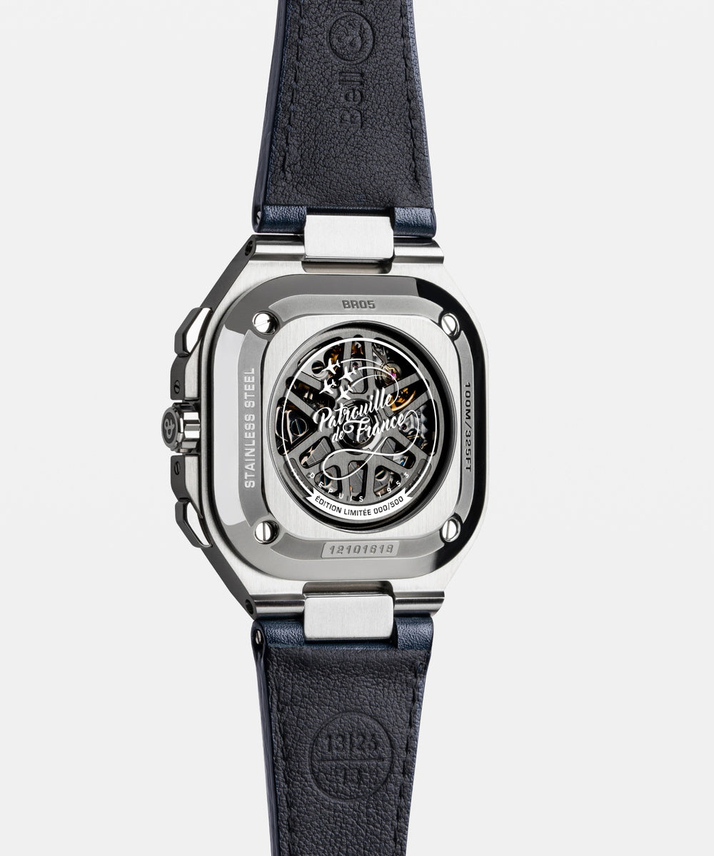 世界限定500本 BR-05 CHRONO PATROUILLE DE FRANCE 自動巻き 42mm BR05C-PAF-ST/SCA