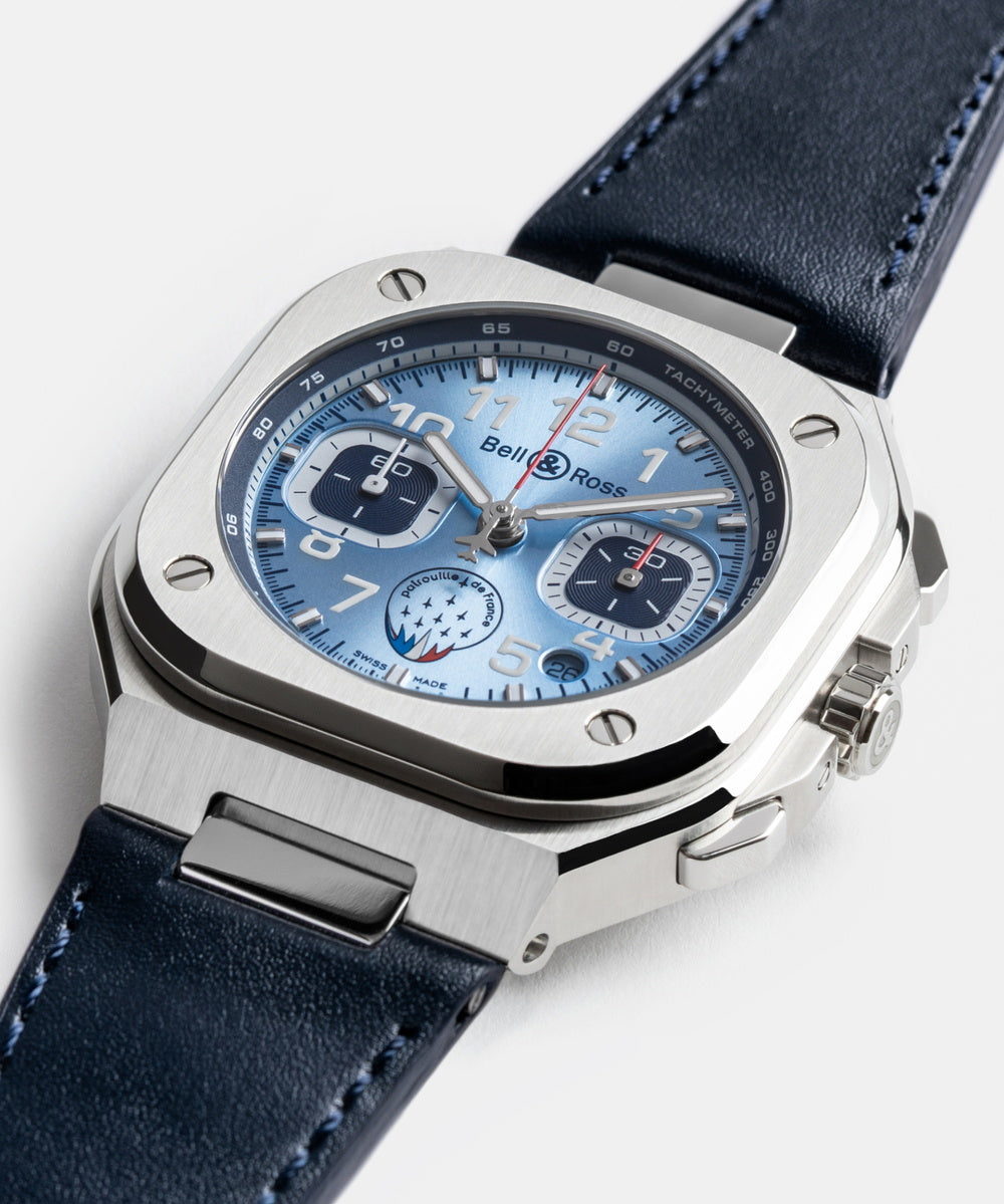 世界限定500本 BR-05 CHRONO PATROUILLE DE FRANCE 自動巻き 42mm BR05C-PAF-ST/SCA