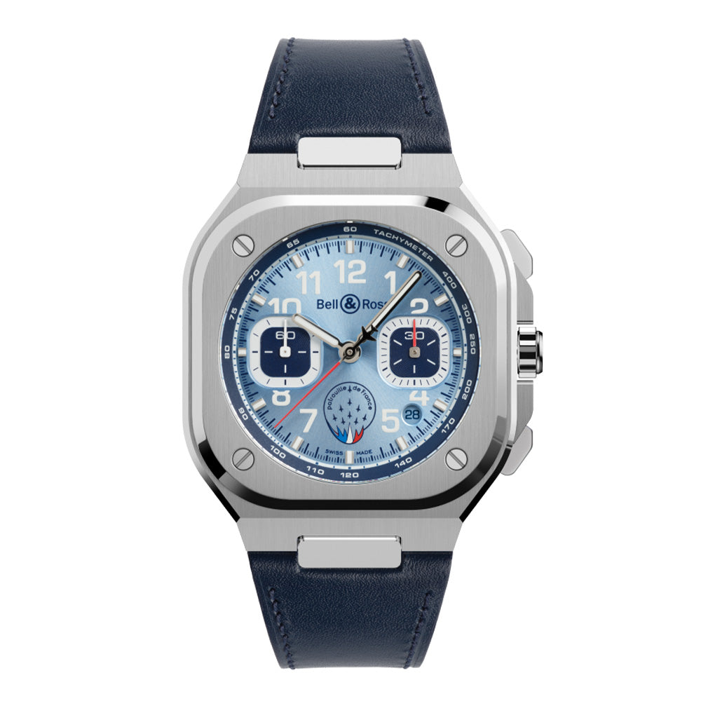 世界限定500本 BR-05 CHRONO PATROUILLE DE FRANCE 自動巻き 42mm BR05C-PAF-ST/SCA