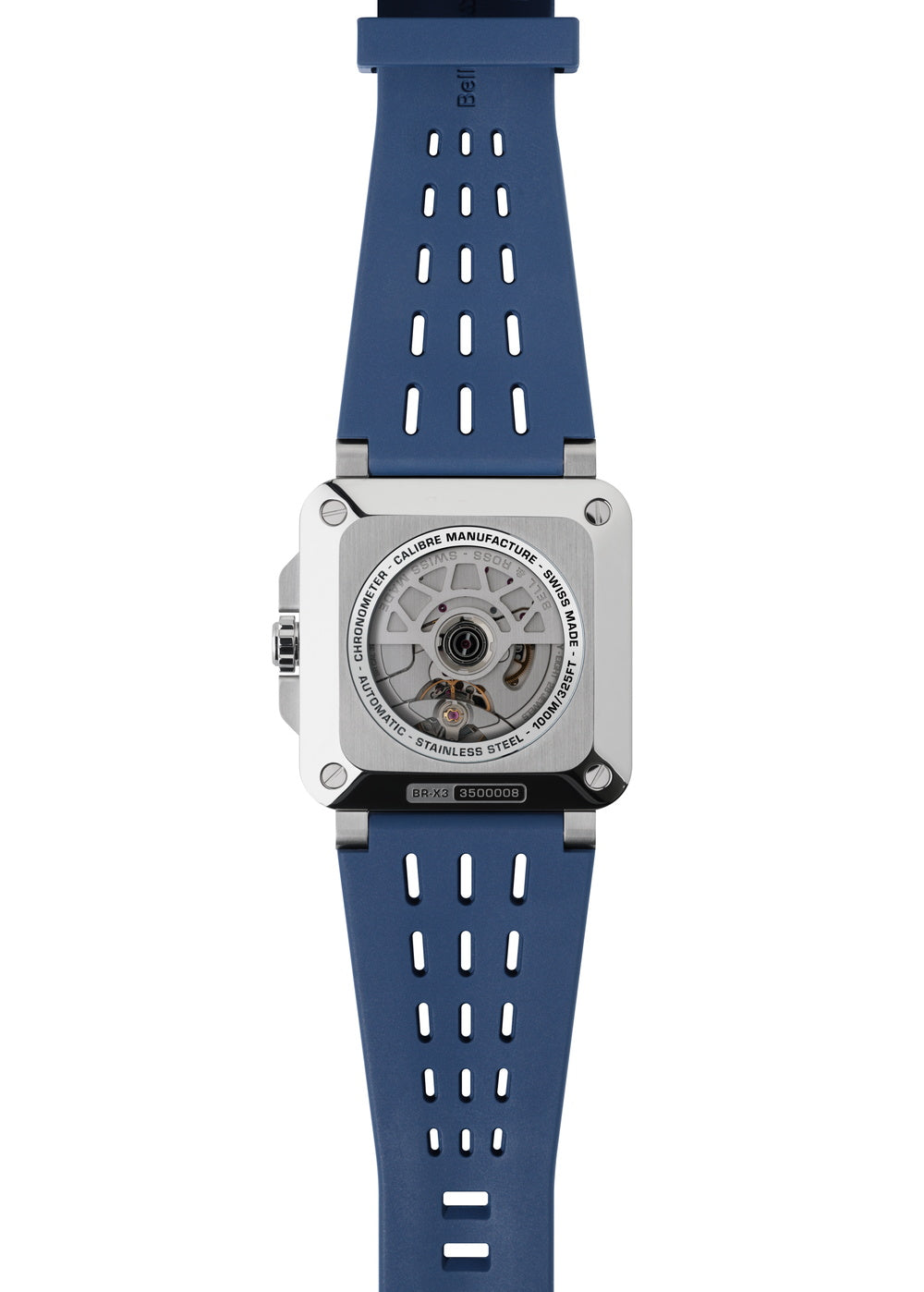 ベル＆ロス BR-X3 Blue Steel 自動巻き 41mm BRX3R-BLU-ST/SRB