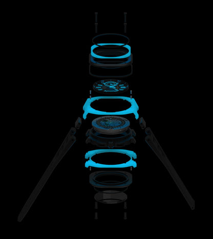 世界限定500本 BR-X5 BLUE LUM 自動巻き 41mm  BRX5R-BLUM-TC/SRB