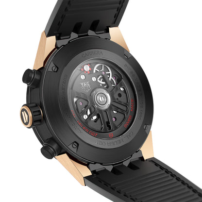 カレラ トゥールビヨン クロノグラフ 自動巻 45mm CAR5A5U.FC6377