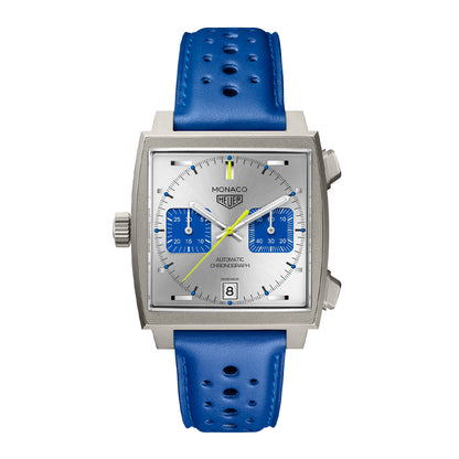限定1000本 リミテッドエディション モナコ クロノグラフ レーシングブルー  自動巻 39mm CAW218C.FC6548