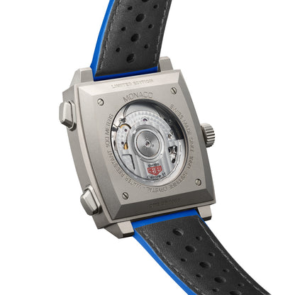 限定1000本 リミテッドエディション モナコ クロノグラフ レーシングブルー  自動巻 39mm CAW218C.FC6548