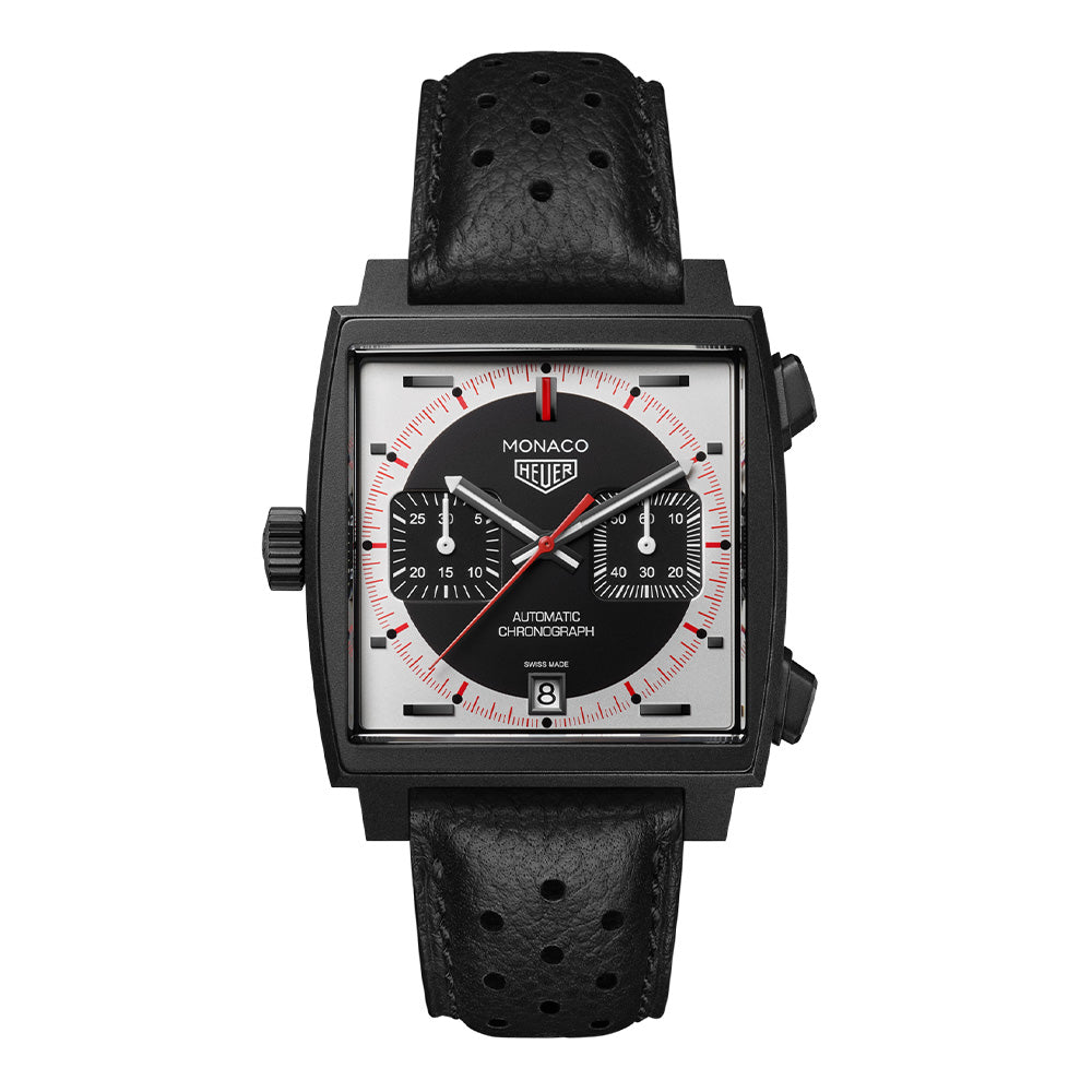 モナコ クロノグラフ ストップウォッチ リミテッドエディション 自動巻 39mm CAW218F.FC6356