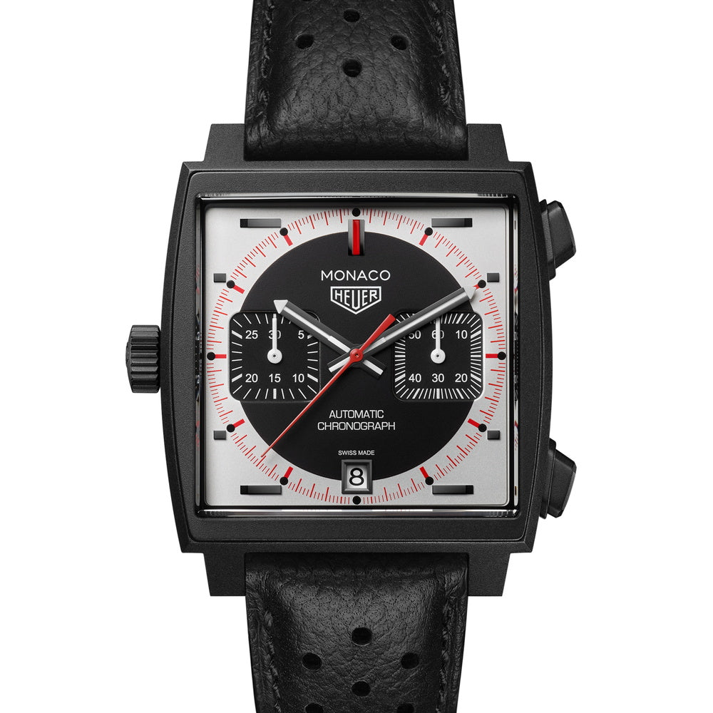 モナコ クロノグラフ ストップウォッチ リミテッドエディション 自動巻 39mm CAW218F.FC6356