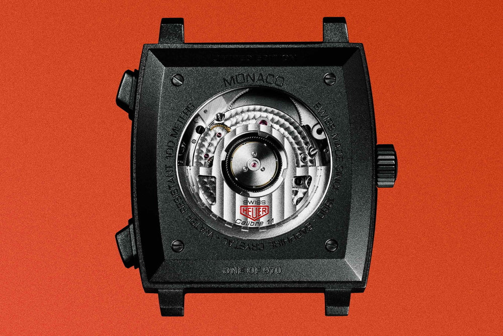 モナコ クロノグラフ ストップウォッチ リミテッドエディション 自動巻 39mm CAW218F.FC6356