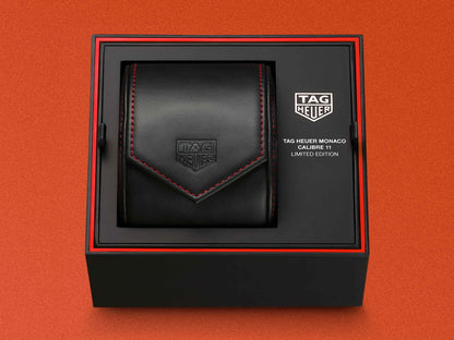 モナコ クロノグラフ ストップウォッチ リミテッドエディション 自動巻 39mm CAW218F.FC6356