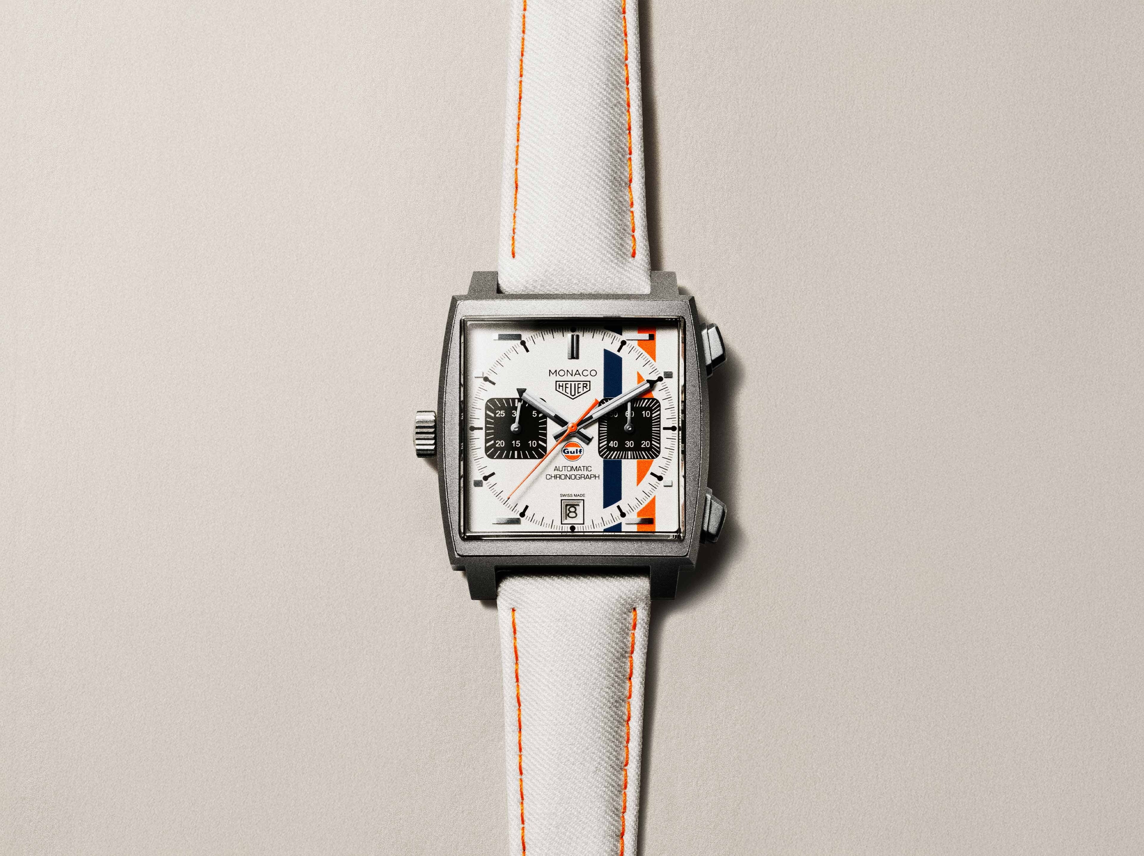 モナコ クロノグラフ ガルフ リミテッドエディション 自動巻 39mm