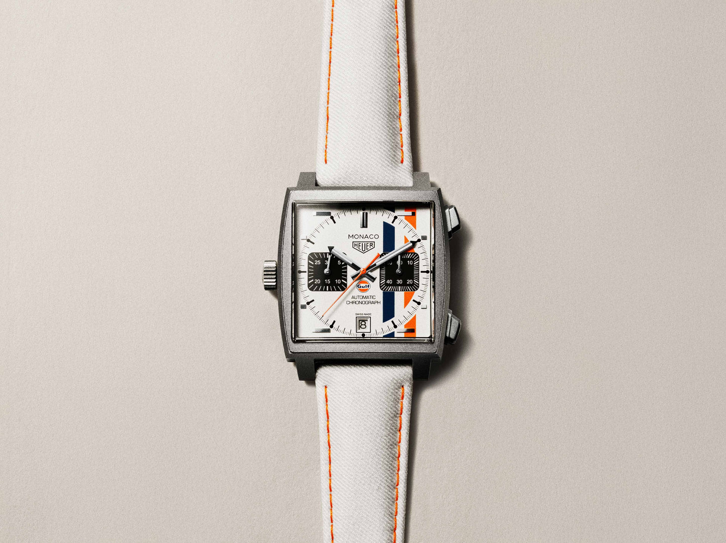 モナコ クロノグラフ ガルフ  リミテッドエディション 自動巻 39mm CAW218G.EB0393