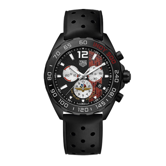 世界限定1,500本 フォーミュラ1 インディ500 スペシャルエディション クロノグラフ クォーツ 43mm CAZ101AD.FT8024