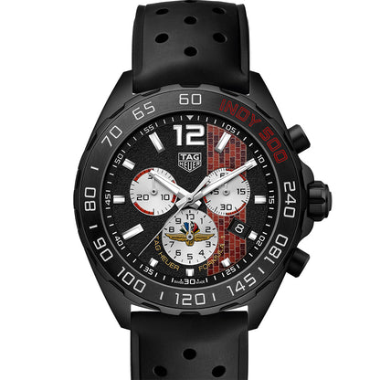 世界限定1,500本 フォーミュラ1 インディ500 スペシャルエディション クロノグラフ クォーツ 43mm CAZ101AD.FT8024