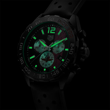 世界限定1,500本 フォーミュラ1 インディ500 スペシャルエディション クロノグラフ クォーツ 43mm CAZ101AD.FT8024